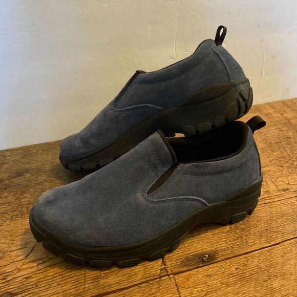 Lands End Swede  Slip On Moc All Weather Womens Shoes Size 6 - Picture 2 of 9